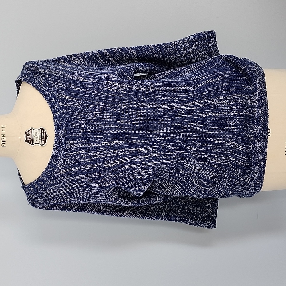 Express women's sweater medium size blue